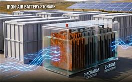 Hệ thống pin sắt-không khí lớn nhất thế giới